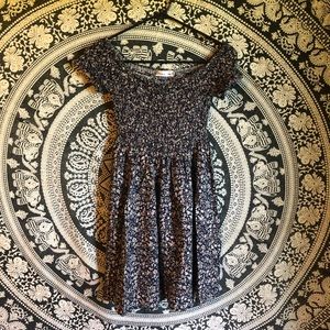 Floral off the shoulder dress